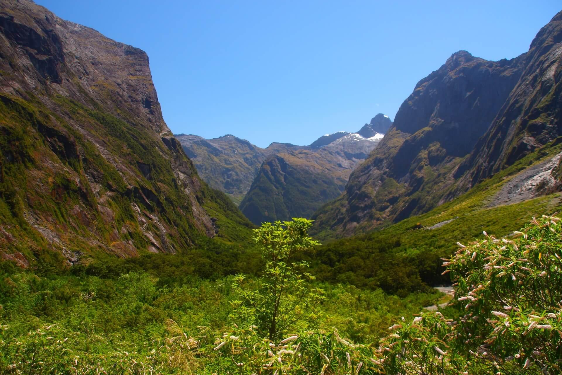 Fiordland National Park in New Zealand