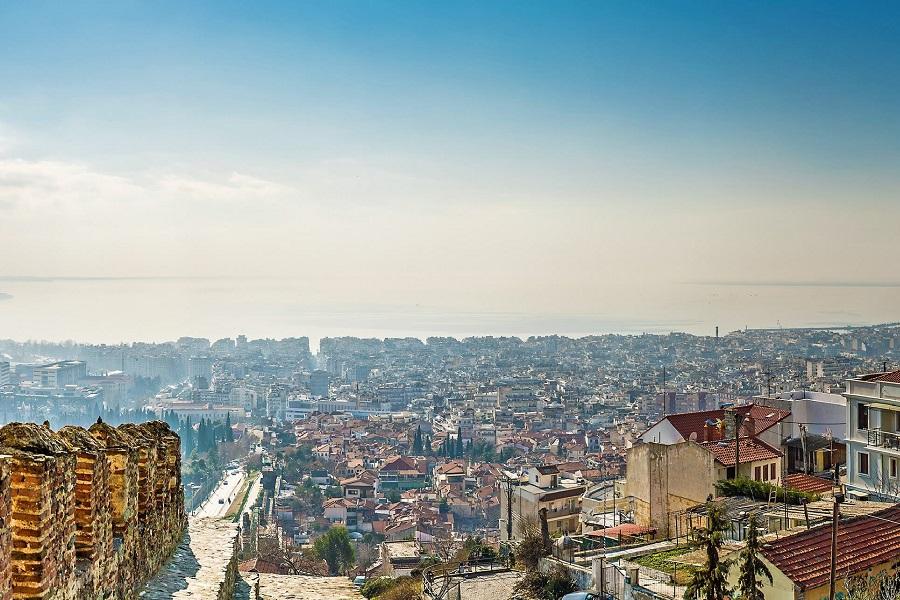 Panorama of Thessaloniki