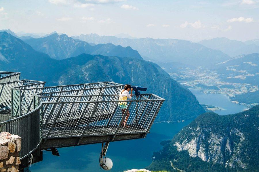 Observation platform 5fingers in the Austrian Dachstein