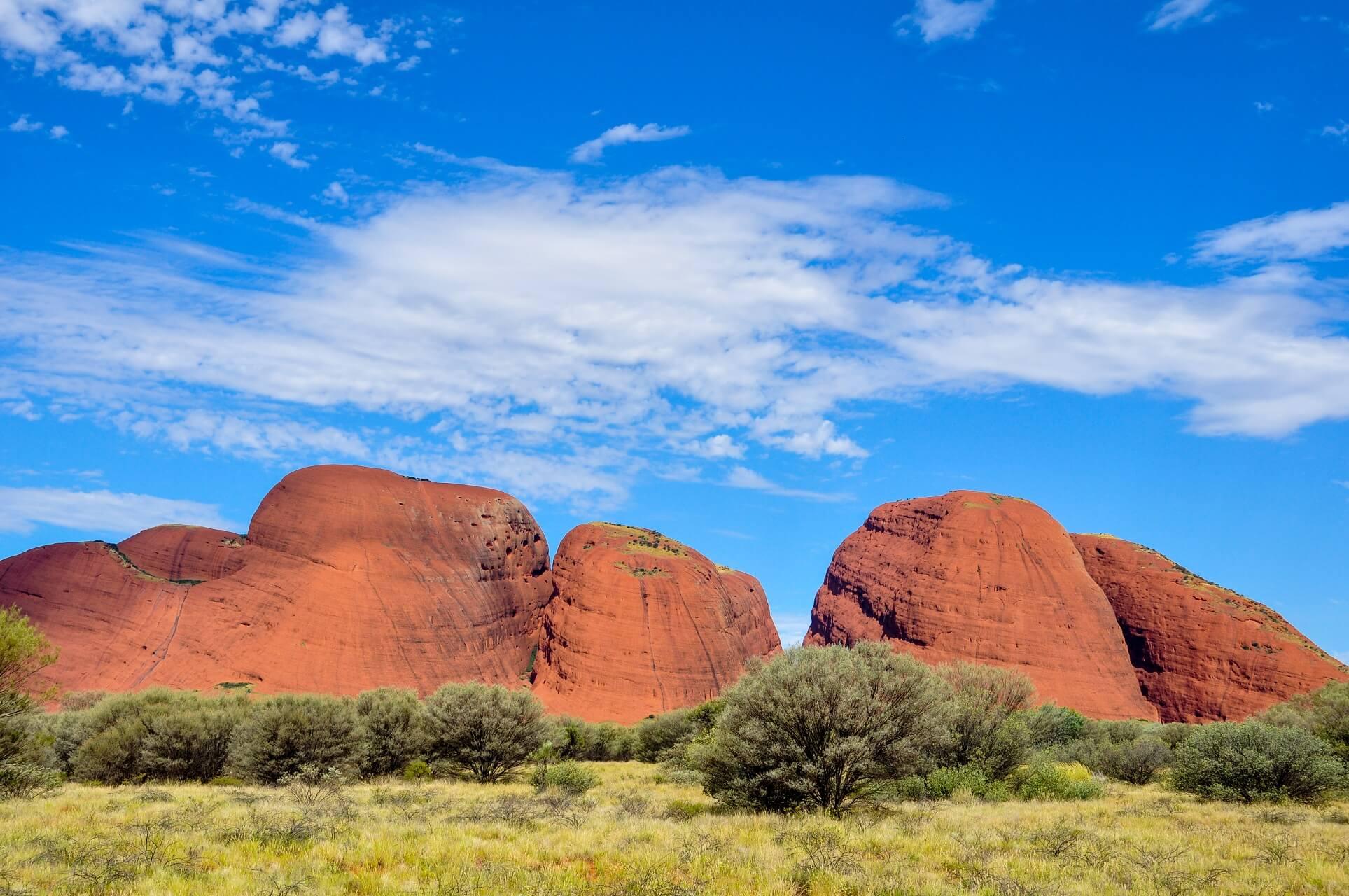 The Olgas in Kata-Tjuta National Park