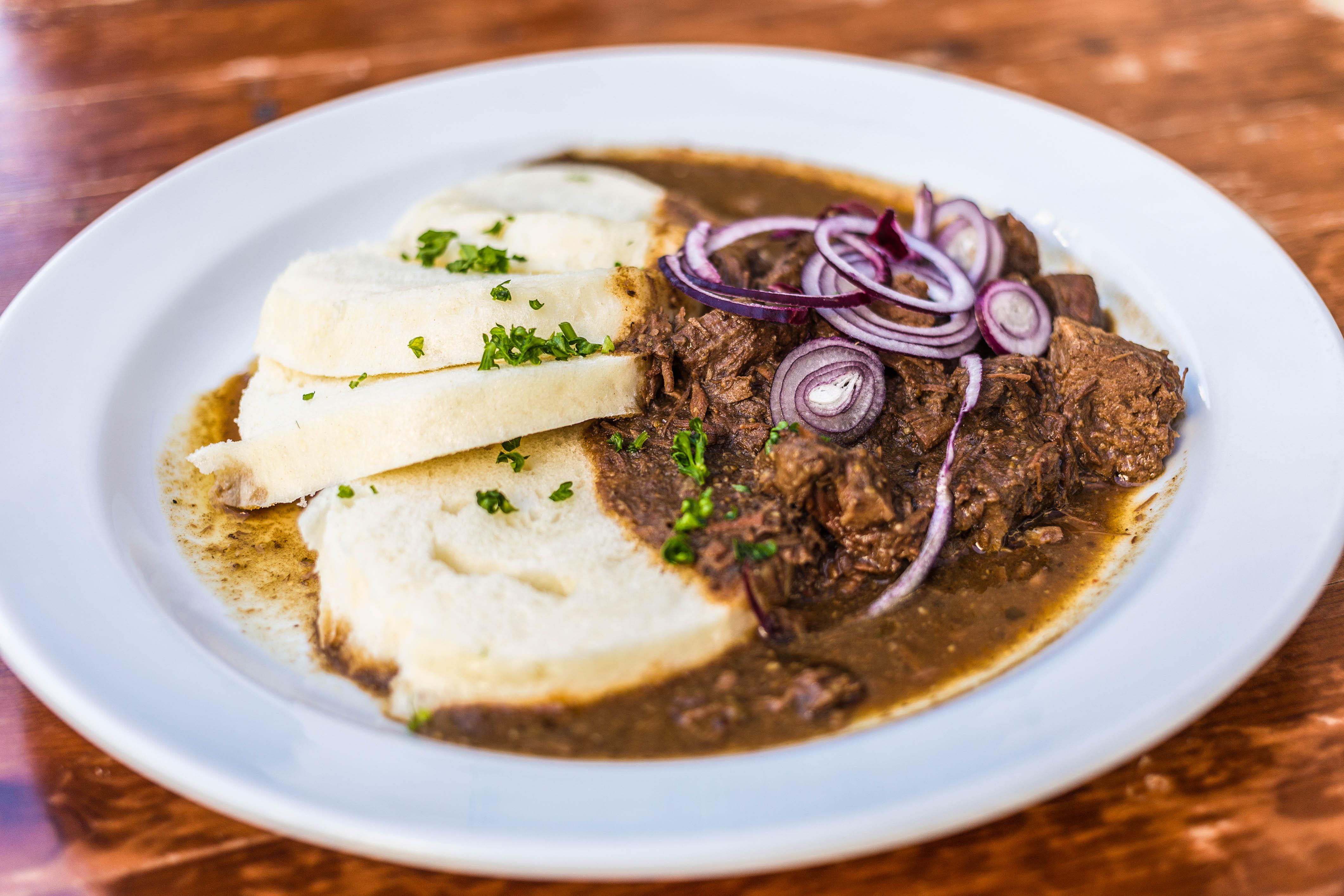 Bratislava in Slovakia, traditional food