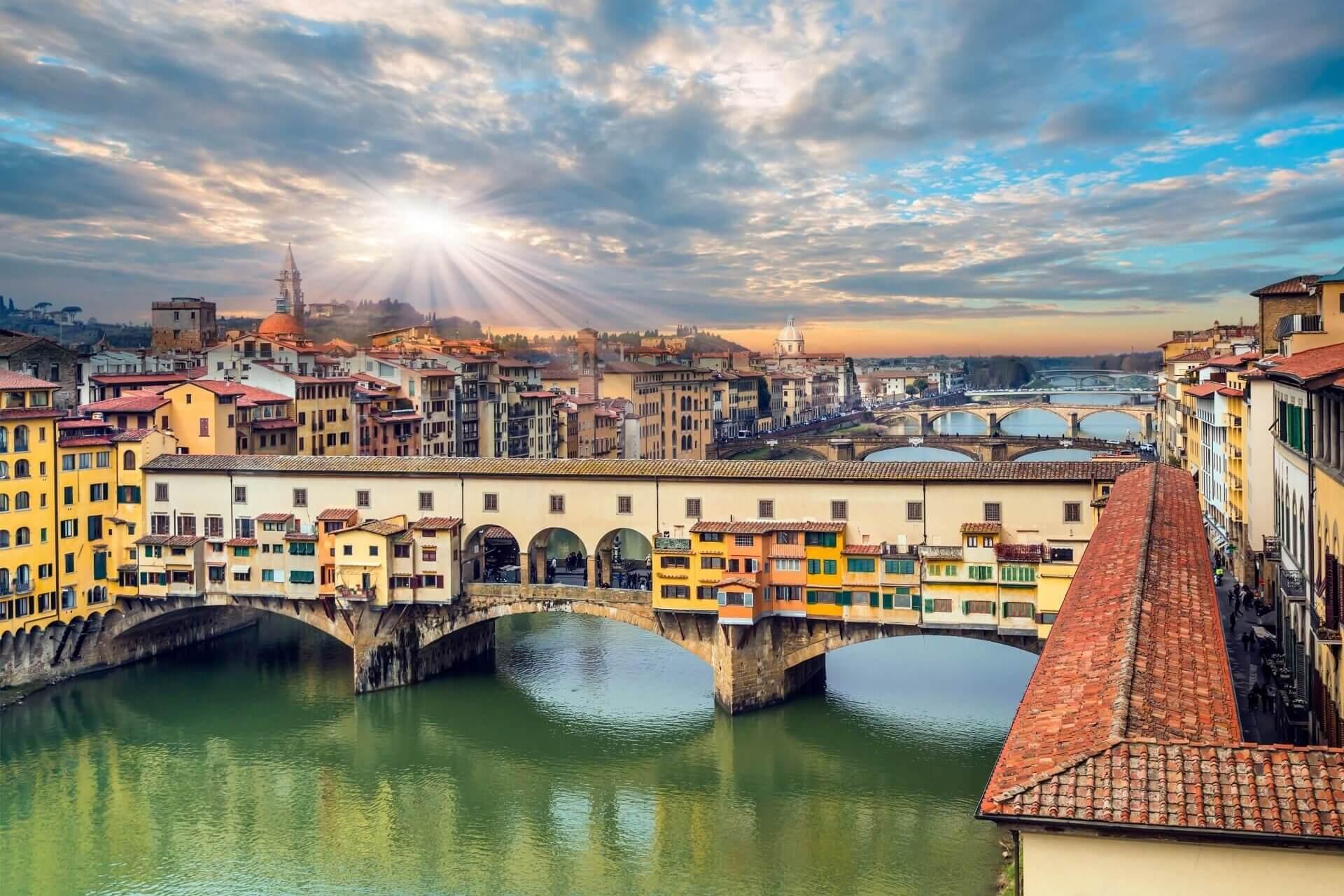 The Ponte Vecchio is one of the most significant attractions in Florence