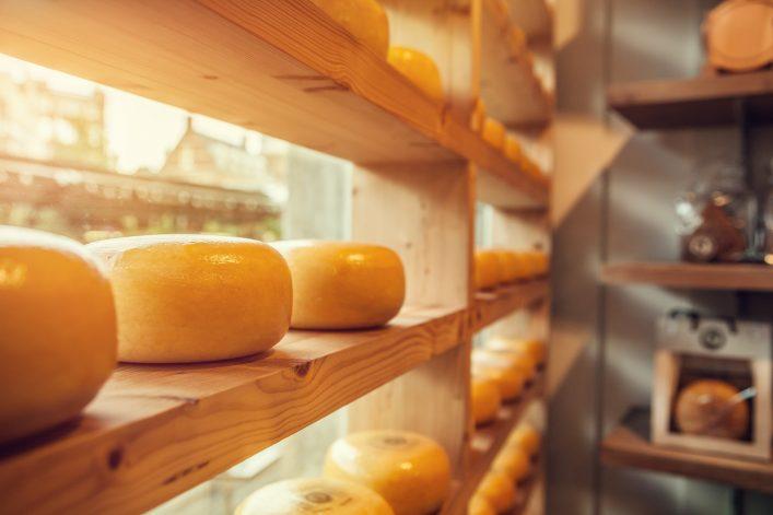Cheese shop in Holland