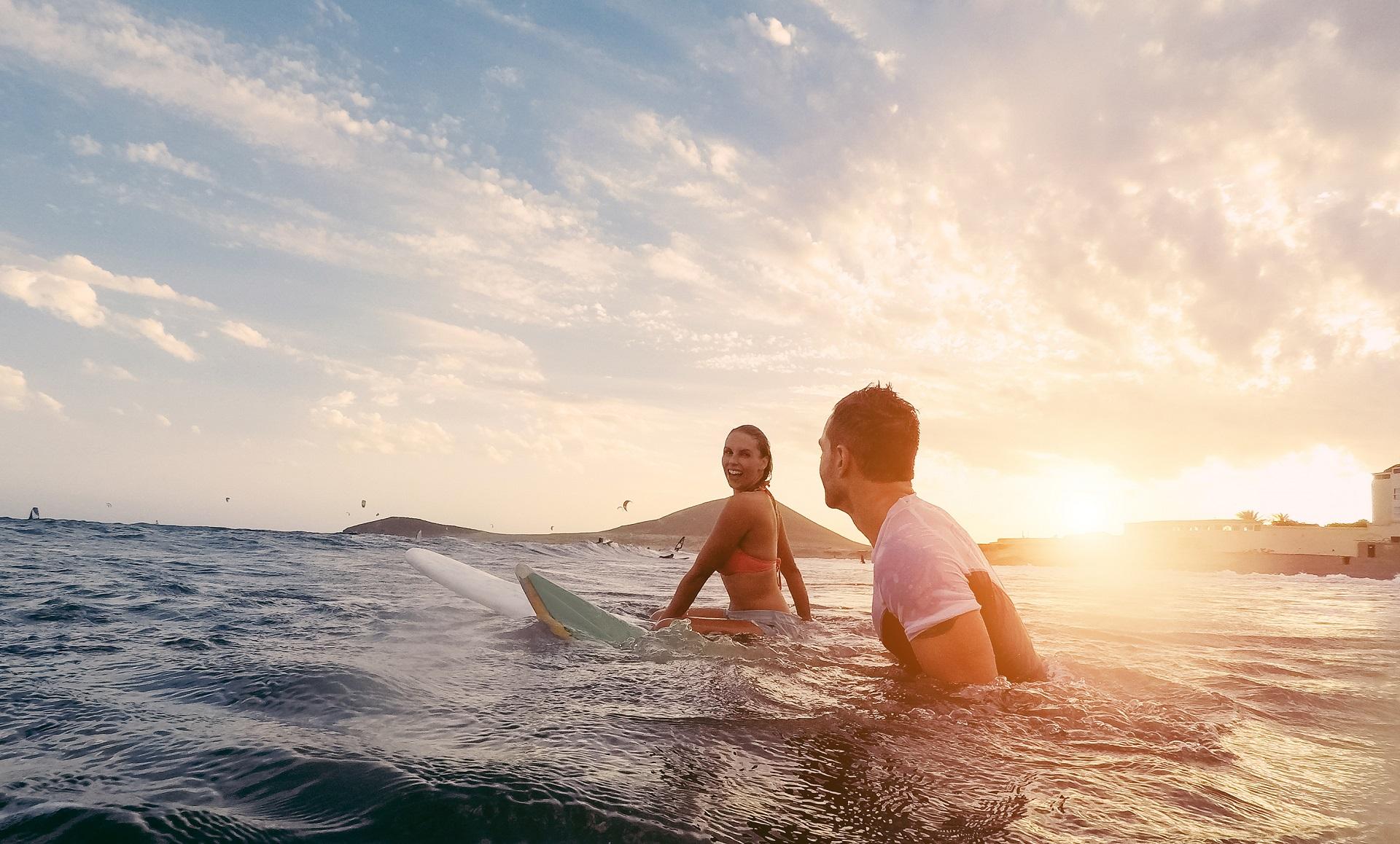 Surfer on the Gold Coast