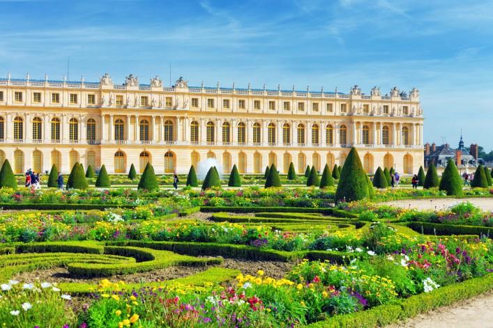 Palace of Versailles near Paris