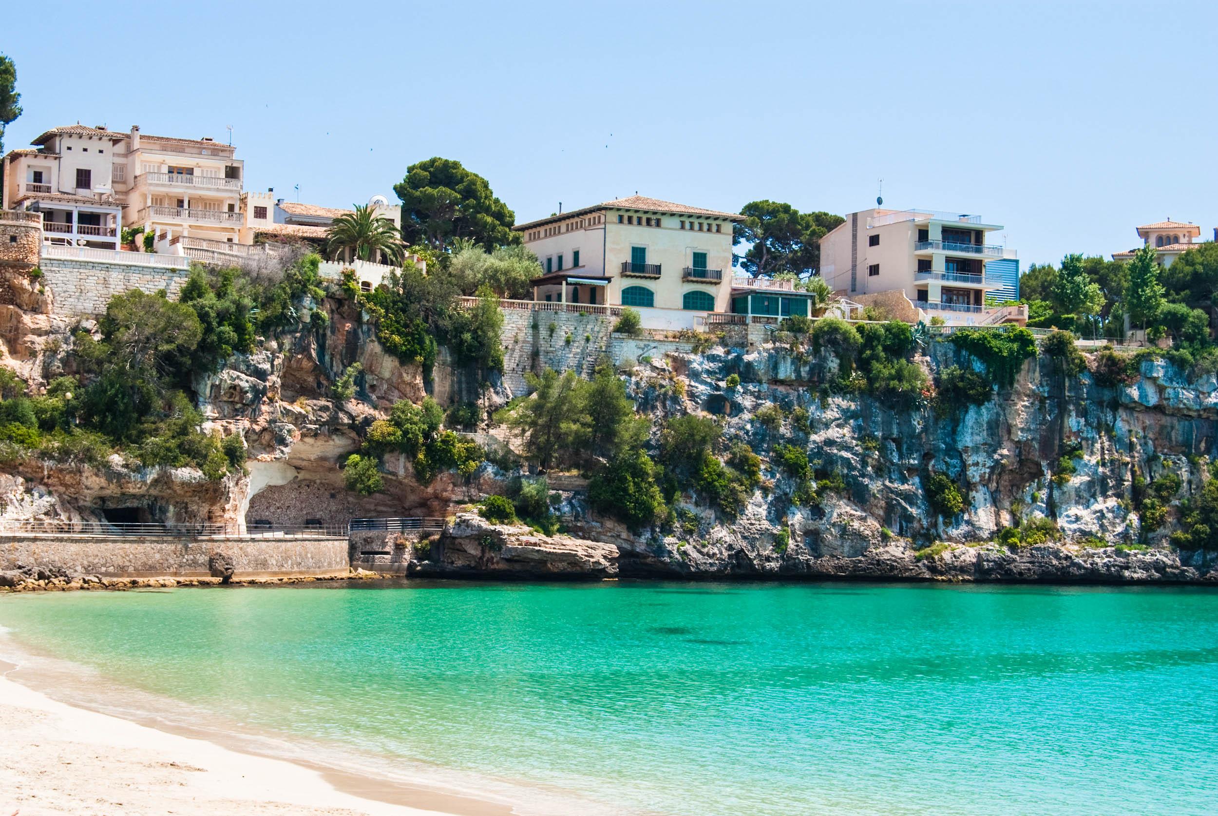 The town of Porto Cristo in Mallorca is worth a visit