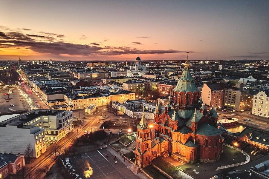 Uspenski Cathedral in Helsinki