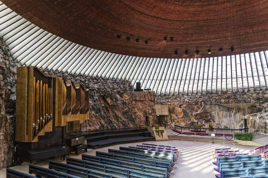 Temppeliaukio Rock Church Helsinki