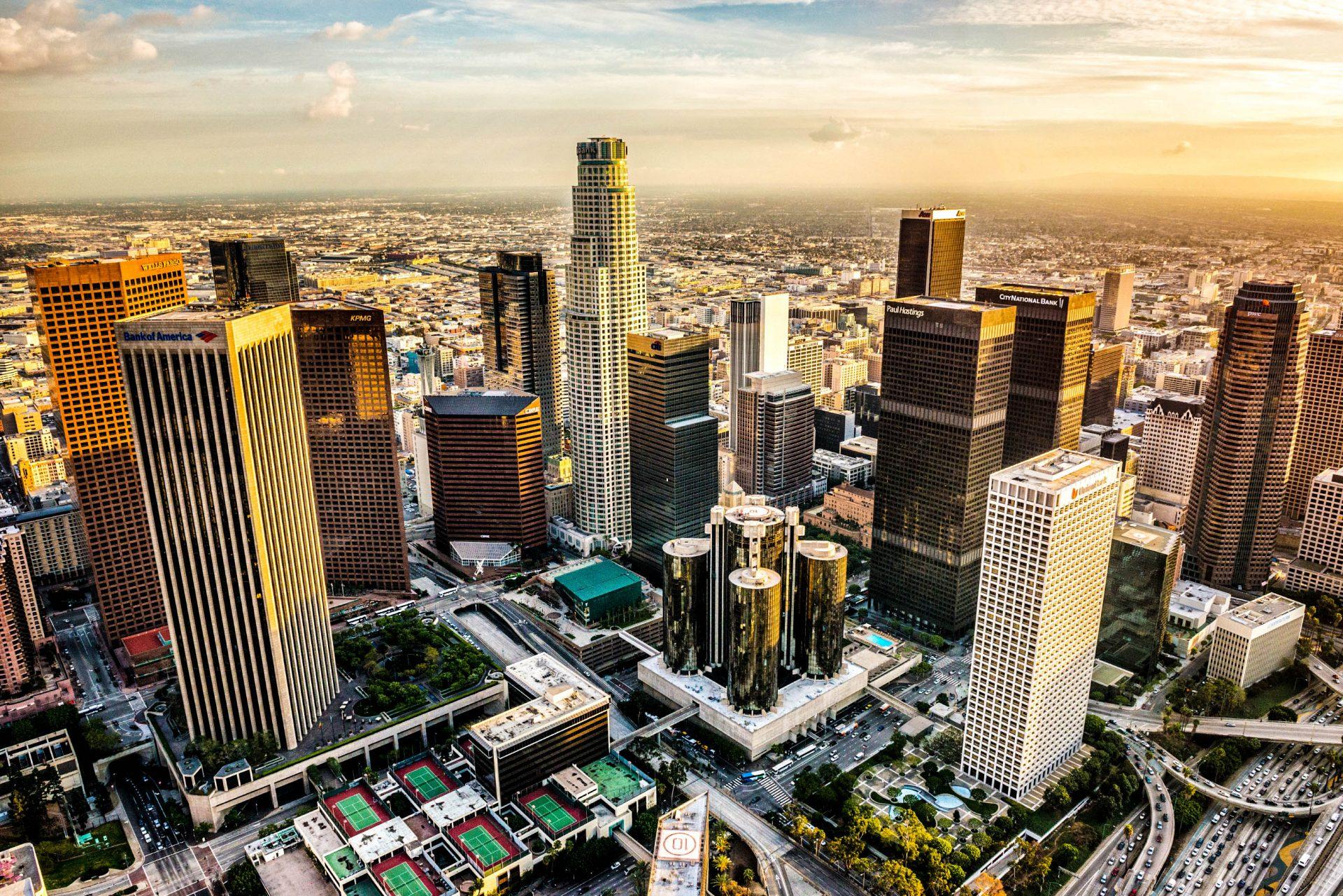 Los Angeles in the USA