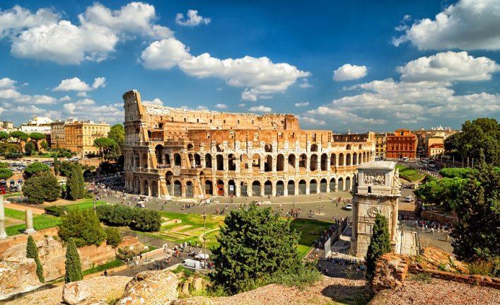 The Colosseum in Rome