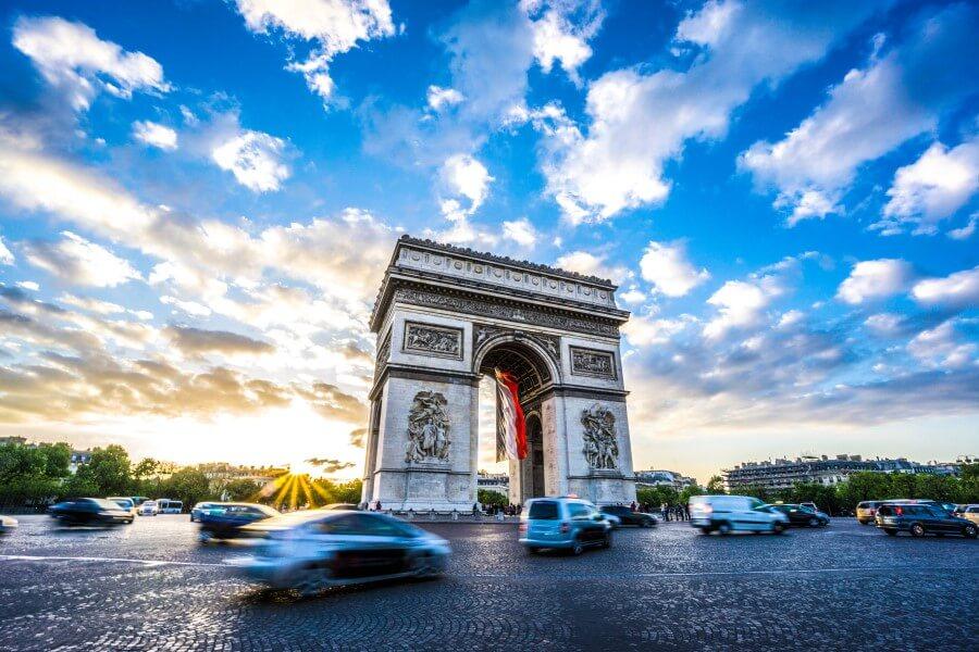 Arc de Triomphe in Paris