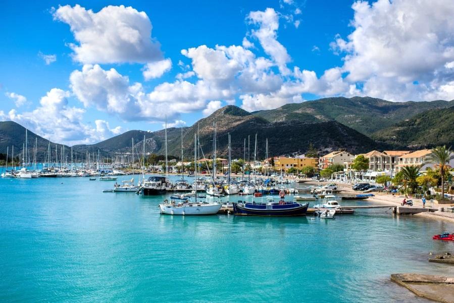 Coastline of Lefkada