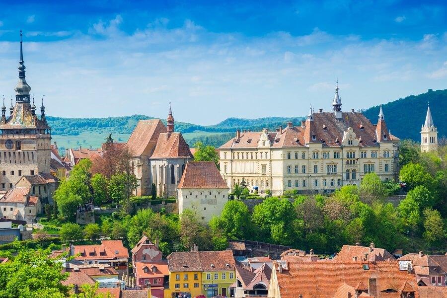 Sighisoara Schäßburg in Romania