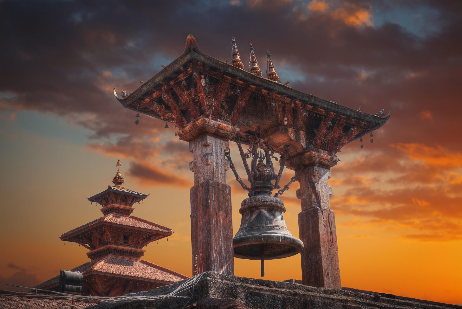 Bhaktapur in Nepal.