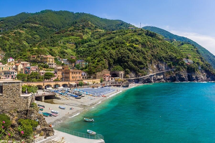 Monterosso al Mare in the Cinque Terre in Italy