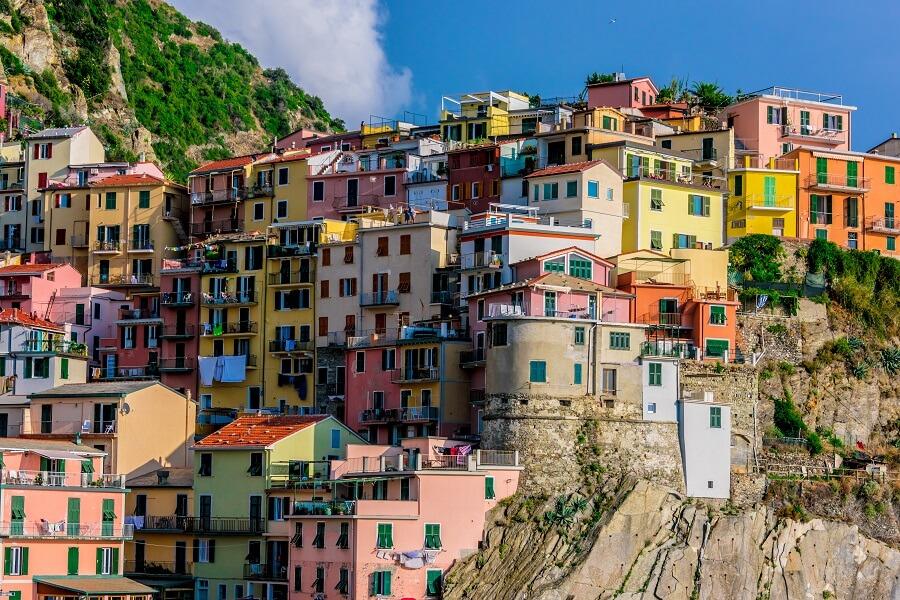 Manarola in the Cinque Terre in Italy