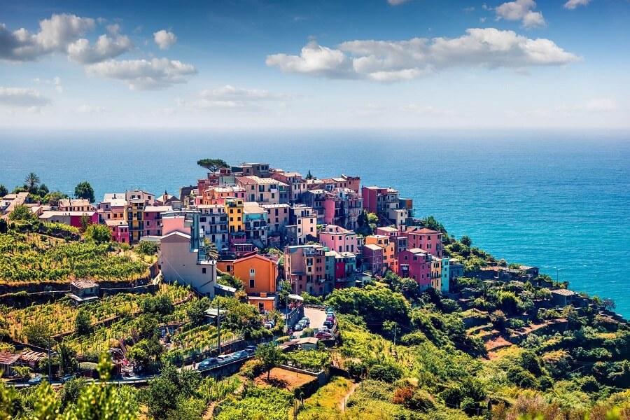 Corniglia in the Cinque Terre in Italy