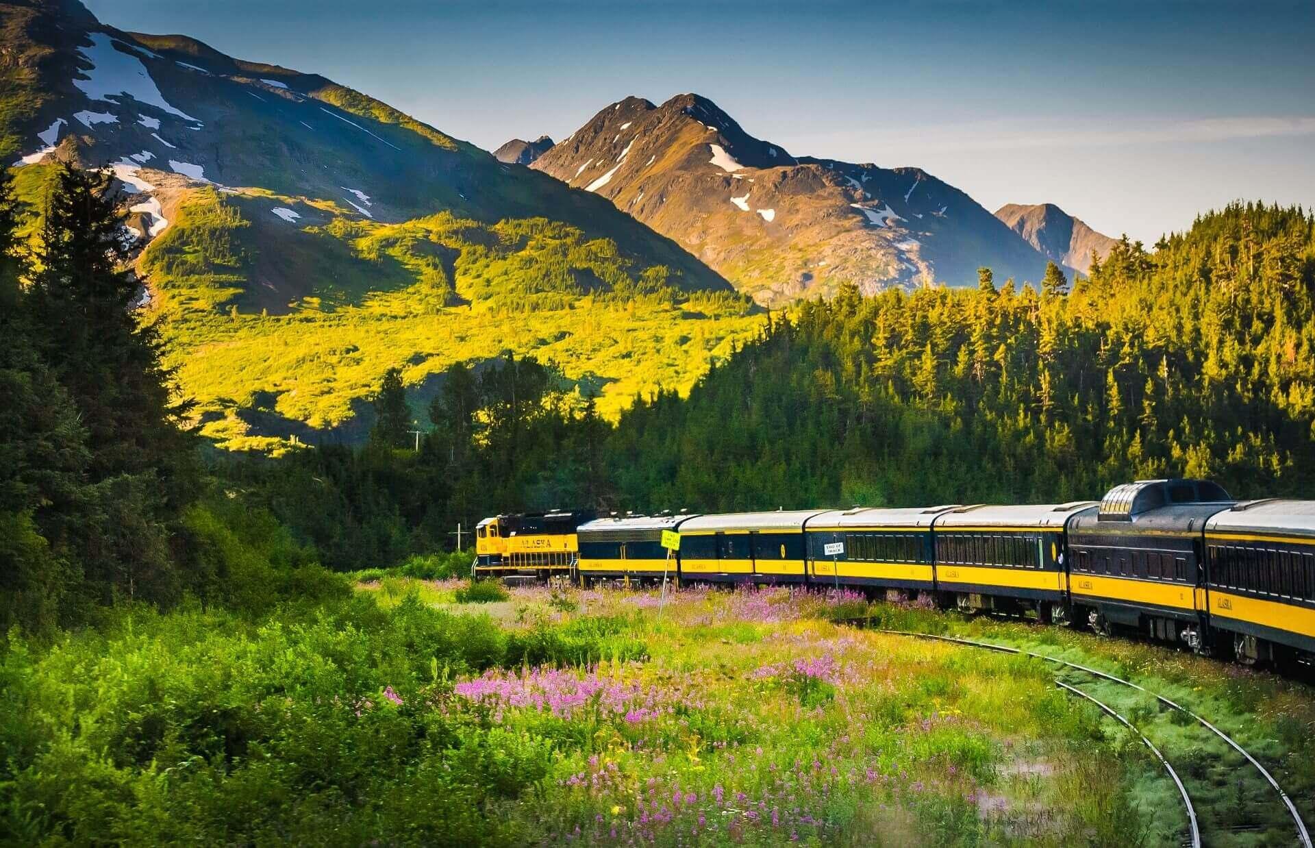 Alaska Railway in Anchorage