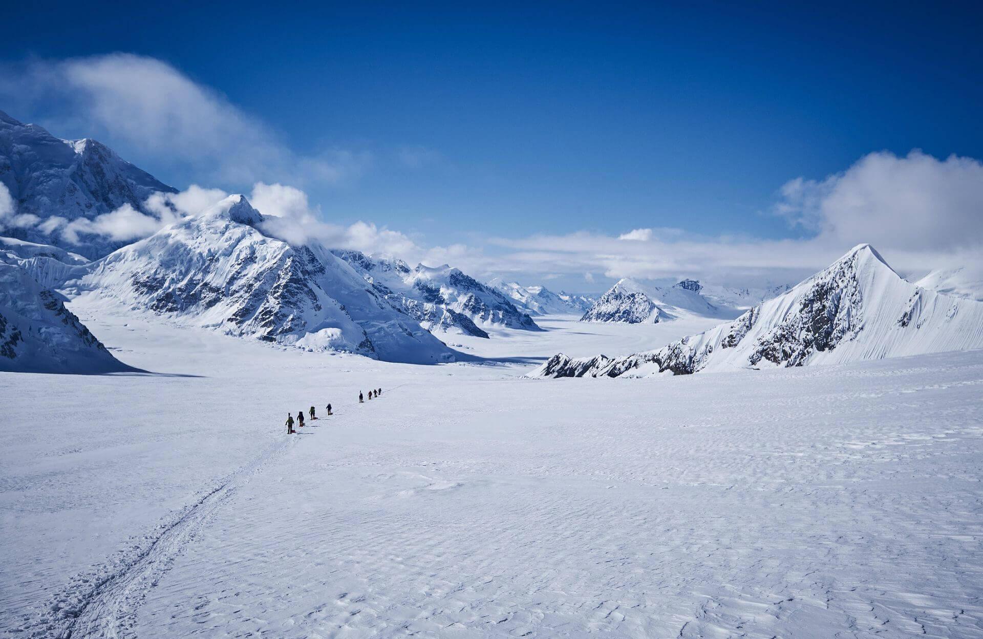 Hiker in Alaska