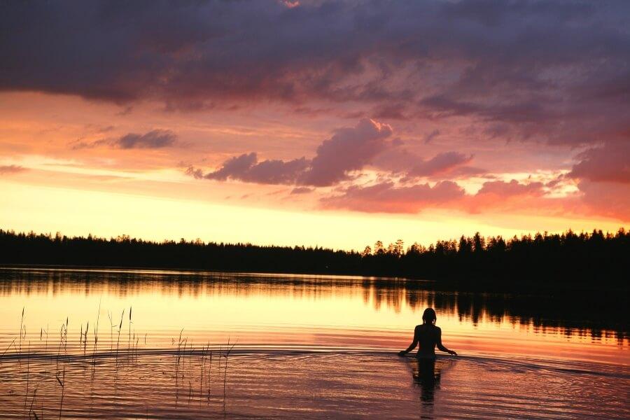 Midnight Sun in Finland