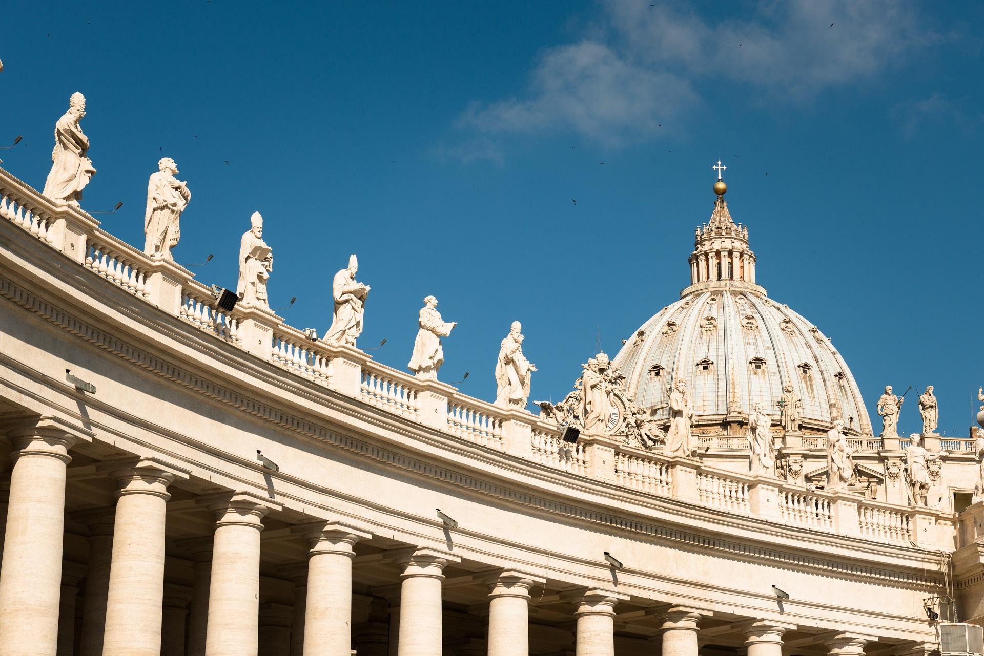 St. Peter's Basilica in Rome, Italy