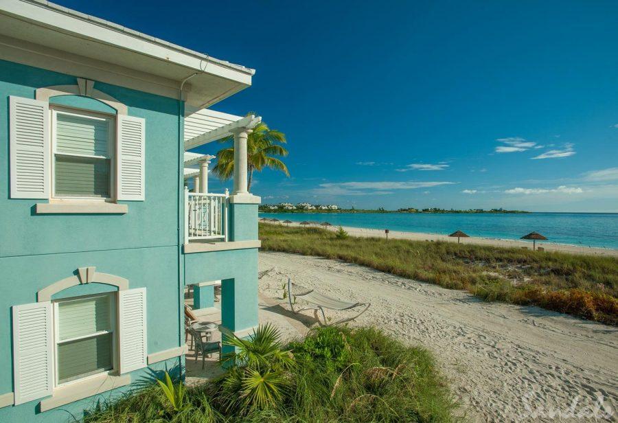 Beach villa at Sandals Emerald Bay