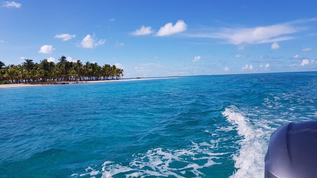 Speedboat excursion in the Bahamas