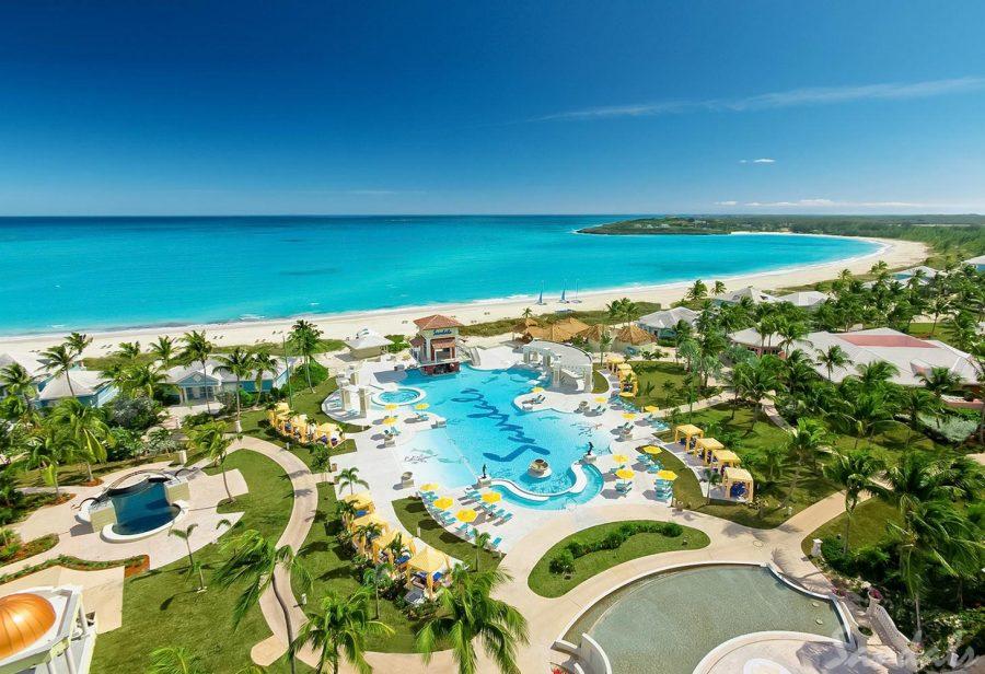 View of Sandals Emerald Bay Resort
