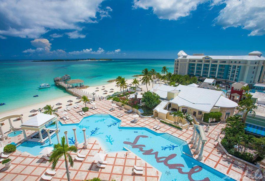 Pool at Sandals Royal Bahamian