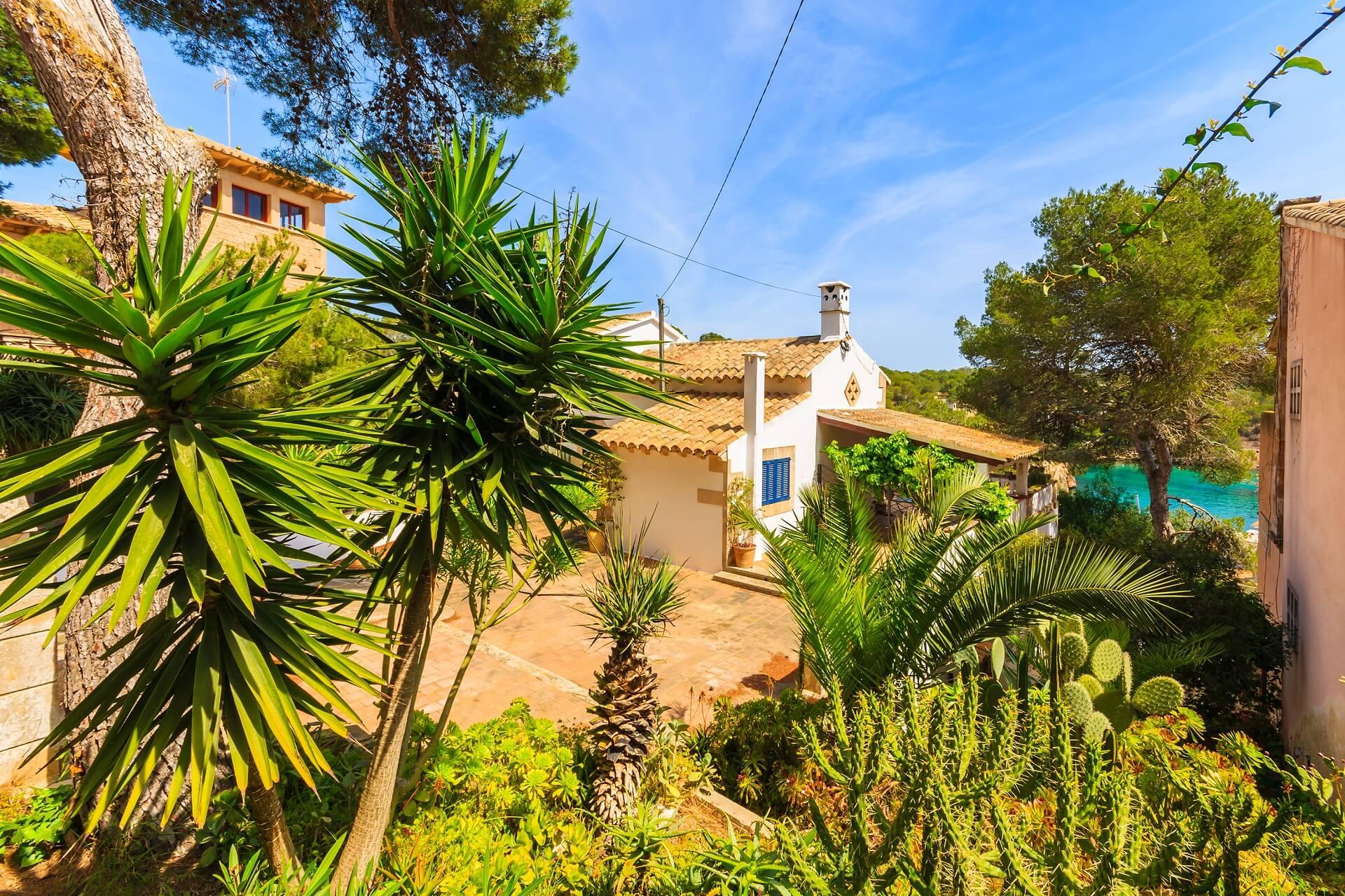 Village of Cala Figuera in Mallorca