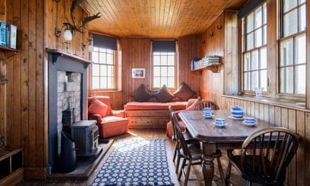 Tibbetts, interior Lundy Island