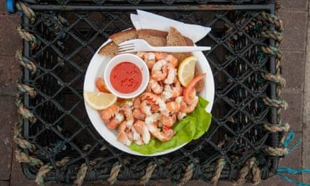 Langoustine tails form Oban Seafood Hut.