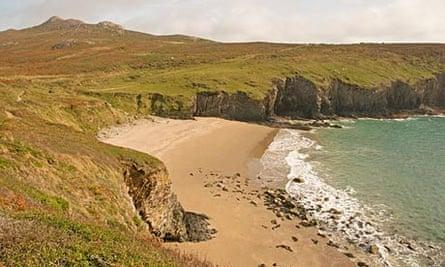Porthmelgan on the Pembrokeshire coast 