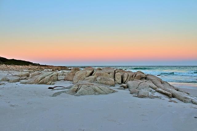 spiaggia bianca tasmania