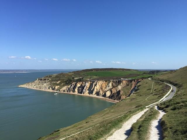 isola di wight litorale