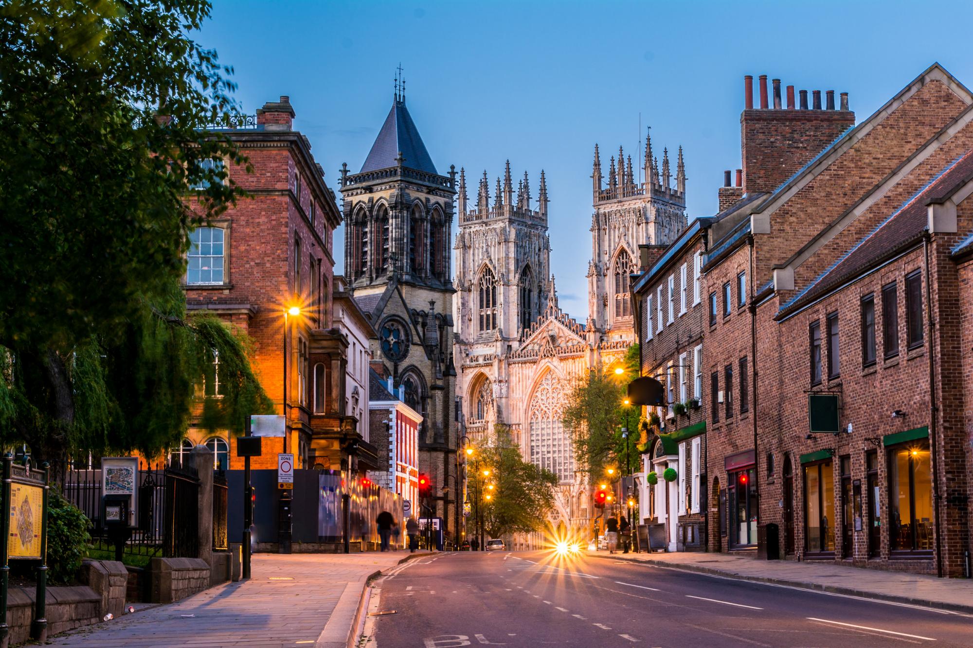 cattedrale di york, inghilterra