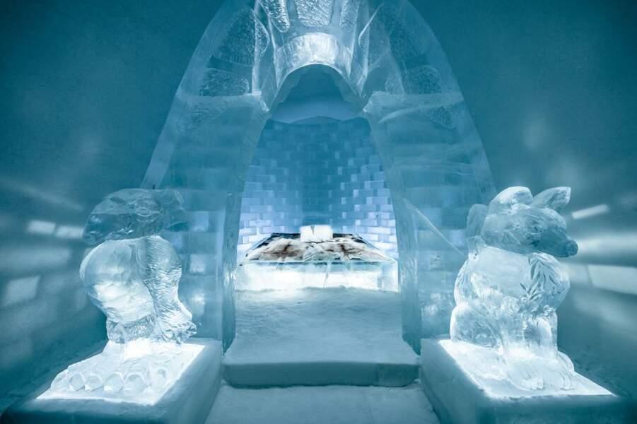 Un hôtel de glace