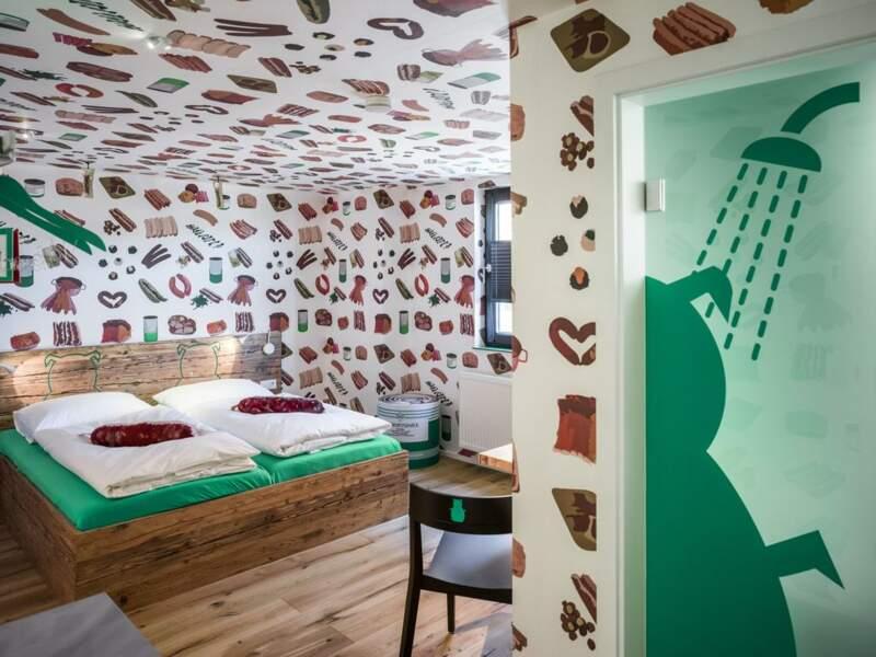Un hôtel sur le thème de la saucisse