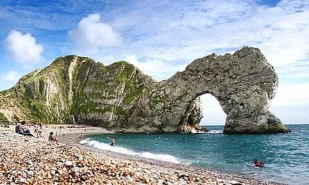 Durdle Door in Dorset