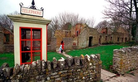The deserted village of Tyneham