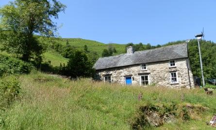 Bron Yr Aur cottage, near Machynlleth, Powys
