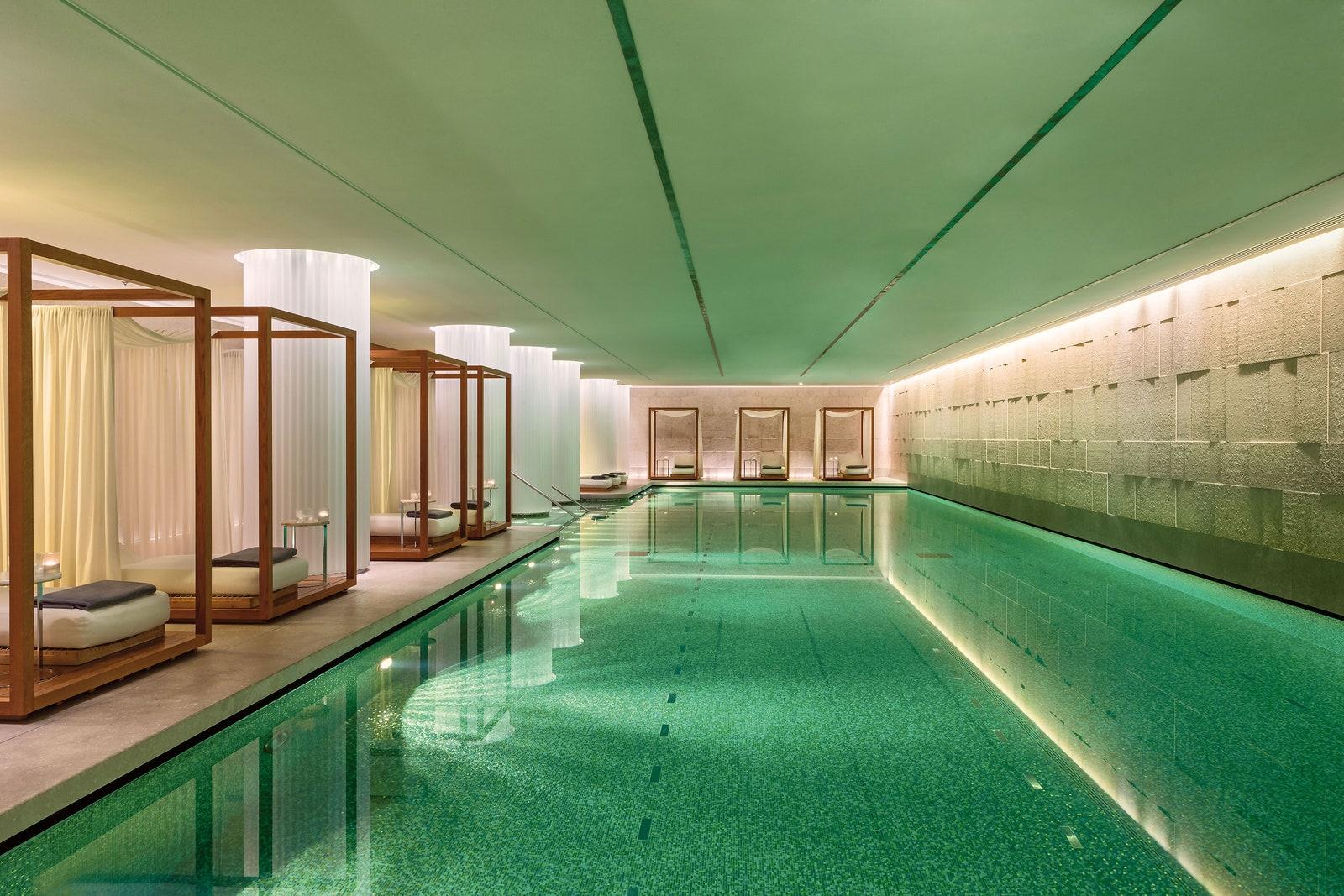 Pool at Bulgari Hotel London