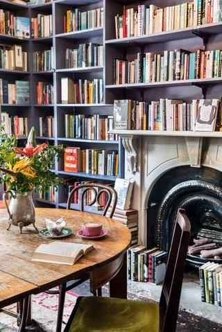 Books and comfort food