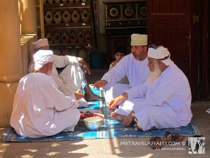 Nizwa Souq, Coffee Drinking, Oman - Interesting Facts