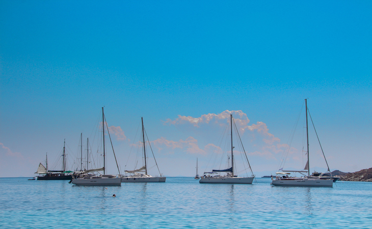 Island hopping in Greece